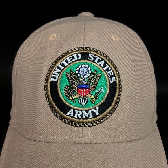 Rapid Dominance - United States Army - Beige Hat - 100% Acrylic - One Size - Picture 5 of 9